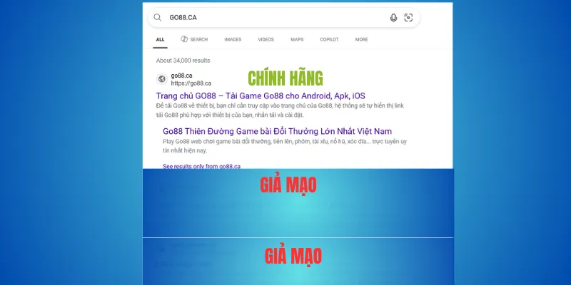 Nhận diện thương hiệu Go88 thật – go88.com và go88.ca là chuẩn mực 2 Vì sao thương hiệu Go88 chỉ công nhận hai miền này